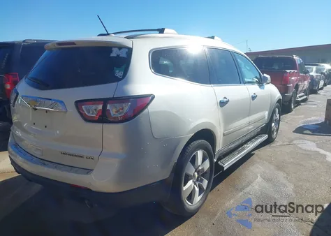 2015 Chevrolet Traverse Ltz из США, поврежденный, VIN 1GNKRJKD4FJ121029
